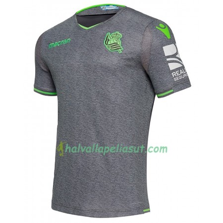 Jalkapallo Pelipaidat Real Sociedad Vieraspaita 2018-2019 Lyhythihainen